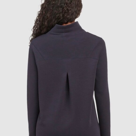 Spanx Air Essentials Mockneck sweatshirt- XS Black - Picture 2 of 8